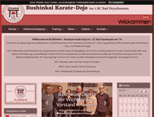 Tablet Screenshot of bushinkai.de